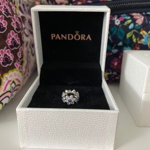 PANDORA Spacer Forget-Me-Not Sterling Silver